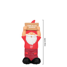 Load image into Gallery viewer, FOCO Officially Licensed Arsenal FC Slogan Sign Football Garden Gnome