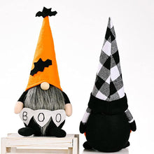 Load image into Gallery viewer, Halloween Decoration Gnomes,2PCS Gonk Gnome-Halloween Gnome Bat Plush Handmade Swedish Tomte Scandinavian Ornaments for Home Ornament Halloween Ghost Toy Window Shelf Desk Decor Pumpkin Bat Spider Hat