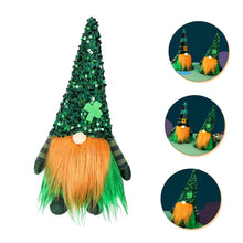 Load image into Gallery viewer, Ciieeo Traditional Gnome Doll Patrick's Day Gnome Plush Faceless Ornament Garden Statue Perfect Party Accessory