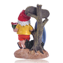 Load image into Gallery viewer, NIYEYE Garden Gnomes for Outdoor Use Funny Cool Surfing Garden GNOME Weatherproof Made of Resin Decorative Figurine