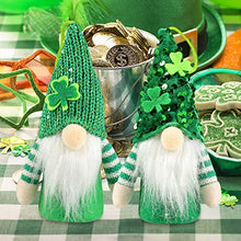 Load image into Gallery viewer, 2Pcs Light Up Gonks Christmas Decoration, Glowing Christmas Gnomes Pendants with Light Handmade Santa Swedish Gnomes Plush with Sequins Long Hat Christmas Decorations Indoor Holiday Decor