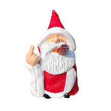 Load image into Gallery viewer, GJFASGF Middle Finger Gnomes Statues, Funny Smoking Wizard, Naughty Sculpture for Outdoor Indoor Patio Yard Lawn Porch Home Ornaments Garden Decoration