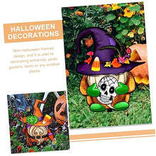 Load image into Gallery viewer, Toyvian 3Pcs Halloween Gnome Stakes Durable Acrylic Garden Signs for Outdoor Decor for Yards and Lawns Easy to Install Halloween Decorations