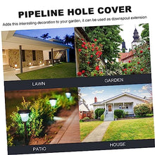 Load image into Gallery viewer, TOYANDONA Resin Gnome Downspout Cover Durable Gutter Drain Spout Decoration for Garden Compact Water Supply Extension with Workmanship for Outdoor Ornaments and Lawn