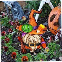 Load image into Gallery viewer, Toyvian 3Pcs Halloween Gnome Stakes Durable Acrylic Garden Signs for Outdoor Decor for Yards and Lawns Easy to Install Halloween Decorations