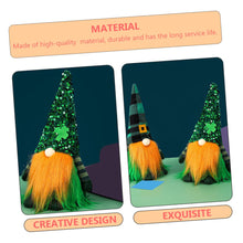 Load image into Gallery viewer, Ciieeo Traditional Gnome Doll Patrick's Day Gnome Plush Faceless Ornament Garden Statue Perfect Party Accessory