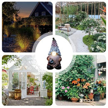 Load image into Gallery viewer, Solar-Powered Gnome Statues, Funny Garden Gnome, Resin Craft Gnome Figurines, Garden Solar Light Gnome, Outdoor Solar Gnome, Whimsical Lawn Ornaments 7.48x3.54x3.54 inches for House and Farmhouse
