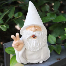 Load image into Gallery viewer, Lethogety Funny Garden Gnomes Outdoor Statues, 5.9 Inch Creative Smoking Dwarf Resin Sculpture Decoration for Home Indoor or Lawn Patio Outside Yard Decor Housewarming Halloween Christmas Garden Gift