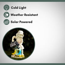 Load image into Gallery viewer, Garden Mile Solar Powered Garden Ornament - Girl with Watering Can Statue Large Durable Resin Garden Decoration LED Lights Decor for Patio, Flowerbed, Balcony, Mum Birthday Gifts, Gardening Gifts
