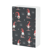 Load image into Gallery viewer, Scandinavian Gnomes in Red Hats Cute Cigarette Case Smoking Box Pocket Holder Gift for Smoker Men Women