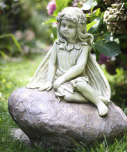 Load image into Gallery viewer, YTOOZ Sculpture Garden Elves, Fairy Flower Decoration Retro Nostalgia Statue Outdoor Garden Landscaping Lawn Decoration Ideas Gift
