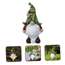 Load image into Gallery viewer, Happyyami Solar Garden Dwarf Statue Outdoor Resin Lawn Lamp Unique Lighting Atmosphere Energy-Saving Solar Powered Design for Decoration and Landscape Enhancement