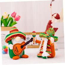 Load image into Gallery viewer, Ciieeo Carnival Gnome Doll Unique Mexican Gnome Decor for Home Decoration for Festive Celebrations and Carnival Parties Centerpiece for Tables and Shelves