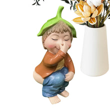 Load image into Gallery viewer, Pooping Garden Gnome,Hilarious Lawn Decoration - Naughty Funny Outdoor Statue, Pooping Peeing Gnome Statue, Naughty Funny Toilet Gnome Statue for Home, Garden