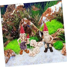 Load image into Gallery viewer, COSMEVIVI 1set Garden Gnome Skeleton Statue Resin Halloween Decoration for Outdoor and Indoor Use for Spooky Garden Micro-landscapes Gnome Figurine Lifelike Design Great for Halloween