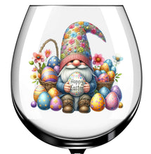 Load image into Gallery viewer, x12 Gnome Gonk Easter Glass Vinyl Decal Stickers Colour ol494