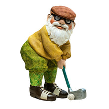 Load image into Gallery viewer, Yeeda Miniature Garden Gnome Figures, Garden Gnome Statue, Golf Gnomes, Garden Figures, Garden Decoration, Outdoor/Indoor Decoration, Funny Lawn Figure