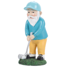 Load image into Gallery viewer, FUNOMOCYA Golf Gnome Garden Ornament Resin Gnome Statue Unique Home Decor Garden Decorations
