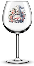 Load image into Gallery viewer, x12 Floral Gnome Gonk Valentine's Day Vinyl Decal Stickers Colour df830