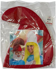 Load image into Gallery viewer, WickedFun® Adult Pack Of 1/3/6/12 Red Gnome Hats, Unisex Fairytale Elf Garden Dwarf Hat Christmas Halloween Fancy Dress Cosplay Costume Headwear Accessory For Birthday Cosplay Party, (Pack Of 1)