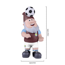 Load image into Gallery viewer, FOCO Officially Licensed Aston Villa FC Header Ball Football Garden Gnome