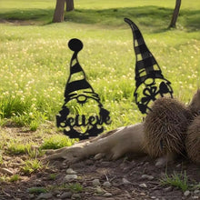 Load image into Gallery viewer, 4pcs Metal Garden Gnomes Outdoor Funny Gnome Statues for Yard Art Large Size Decorative Garden Stakes