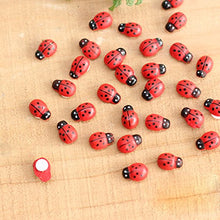Load image into Gallery viewer, Klaisy 10Pcs Ladybird Red Fy For House Garden Decor Ornament