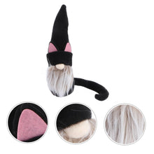 Load image into Gallery viewer, Ciieeo 3pcs Cat Doll Decorative Gnome Ornament for Home and Garden Cute No-face Doll Cloth for Boys and Girls Rooms and Festive Celebrations and Charming Adornment
