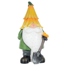 Load image into Gallery viewer, Garden Gnome Ornament Novelty Resin Standing Figure Patio Outdoor - Yellow Hat
