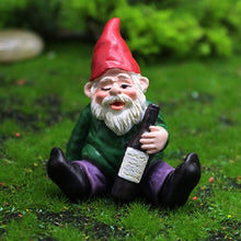 Load image into Gallery viewer, MUAMAX Miniature Garden Gnomes Fairy Garden Gnome Figurines Small Fairy Gardens Accessories Funny Campfire Gnomes Set of 3
