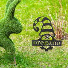 Load image into Gallery viewer, Toyvian Adorable Garden Gnome Stake Easy Ground Insertion Decor for Outdoor Garden Patio Cute Metal Dwarf Insert for Joyful Festivals Flower Pots More