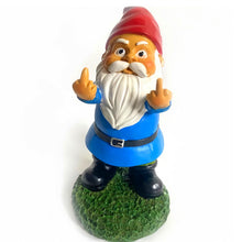 Load image into Gallery viewer, Garden Gnomes Funny Garden Ornaments Outdoor - Rude Garden Gnomes Middle Finger Gifts - Gnomes Garden's Ornaments Outdoor or Indoor
