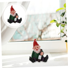Load image into Gallery viewer, BESPORTBLE 1pc Gnome Statue Resin Craft Moss Micro Landscape Fairy Garden Ornament