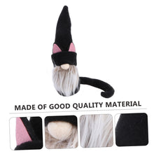 Load image into Gallery viewer, Ciieeo 3pcs Cat Doll Decorative Gnome Ornament for Home and Garden Cute No-face Doll Cloth for Boys and Girls Rooms and Festive Celebrations and Charming Adornment