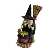 Load image into Gallery viewer, Fowybe Halloween Witch Figures | Wizard and Witch Figures - Psychological Sand Table Ornaments Resin Halloween Decorations for Home 1 Piece