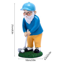 Load image into Gallery viewer, LINGJIONG Golf Gnomes Statues | GNOME Resin Sculpture with Golf Games - Fairy Funny Golf Ornament for Playing and as Holiday Home Decoration Made of Resin as a Gift for the Garden