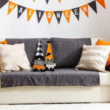 Load image into Gallery viewer, Halloween Decoration Gnomes,2PCS Gonk Gnome-Halloween Gnome Bat Plush Handmade Swedish Tomte Scandinavian Ornaments for Home Ornament Halloween Ghost Toy Window Shelf Desk Decor Pumpkin Bat Spider Hat