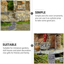 Load image into Gallery viewer, IMIKEYA 12pcs Miniature Stone Steps Fairy Garden Ornaments Small Ladder Dolls Figurines Dolls House Accessories Stone Walkway For Microlandscape Bonsai Decoration "