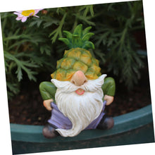 Load image into Gallery viewer, Happyyami Outdoor Gnome Ornaments Resin Craft Gnome Figurine Grandad Garden Ornaments