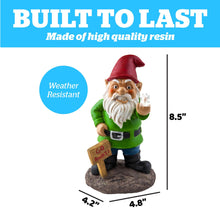 Load image into Gallery viewer, BigMouth Inc The Go Away Garden Gnome