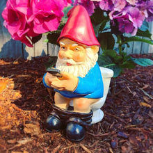 Load image into Gallery viewer, Garden Goblin Funny Garden Gnome Statue, Naughty Garden Gnome Dwarfs Sculpture, Rude Garden Gnomes Man Ornaments, Resin Indoor Outdoor Figurine Art Decorations for Patio, Yard, Lawn(AW-004)