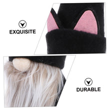 Load image into Gallery viewer, Ciieeo 3pcs Cat Doll Decorative Gnome Ornament for Home and Garden Cute No-face Doll Cloth for Boys and Girls Rooms and Festive Celebrations and Charming Adornment