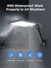 Load image into Gallery viewer, Moman Solar Lamp for Outdoors, 48 LED Solar Outdoor Light with Motion Sensor, 3 Modes, IP65 Waterproof Solar Spotlight with Remote Control for Garden Garage, Solar Lamp, Outdoor Motion Sensor LED Wall