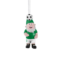 Load image into Gallery viewer, FOCO Scottish Premiership SPFL Football Hibernian United Fan Gnome Hanging Christmas Ornament Decoration