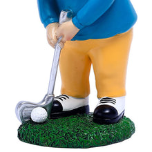 Load image into Gallery viewer, Golfing Gnomes Decoration Hand-painted Garden Gnomes Funny Outdoor Resin Statue Gnomes Figurine Ornaments Garden Gnomes