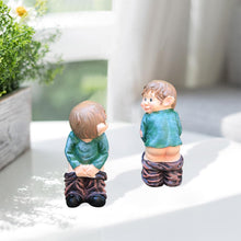 Load image into Gallery viewer, Rolin Roly Bare Buttocks Garden Gnome Statue Naughty Gnomes Ornaments Funny Waterproof Resin Dwarf Craft for Indoor or Outdoor Lawn Decorations (1PCS)