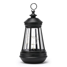 Load image into Gallery viewer, WONDHOME Gnome Solar Lights with Warm White LEDs, Outdoor Hanging Lanterns and Statues, Waterproof, Perfect for Fairy Garden and Patio Decor