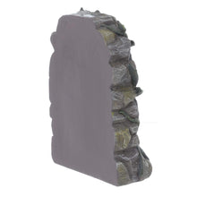 Load image into Gallery viewer, Azuma Fairy Door Solar Powered Garden Ornament Yellow LED Lights Outdoor - Snail