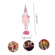 Load image into Gallery viewer, Ciieeo Adjustable Telescopic Tomte Gnome Christmas Doll Window Decor Christmas Gnome Ornament