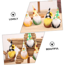 Load image into Gallery viewer, OUNONA 3sets Handmade Gnome Doll Decor Harvest Gnome Home Decor Party Decorations for Sale 4pcs*3
